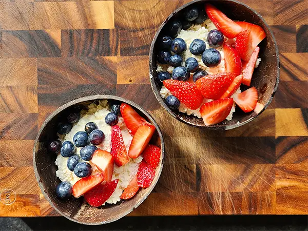 Cottage cheese bowls