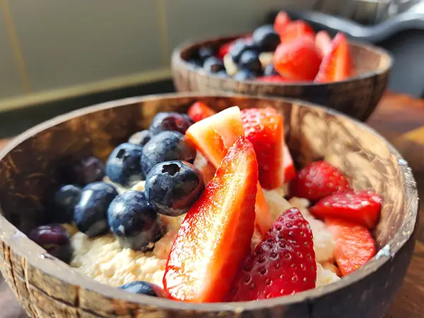 Cottage Cheese And Berries