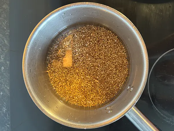 Cooking buckwheat